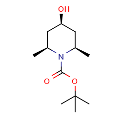 Tert-butyl(2R,4r,6S)-rel-4-hydroxy-2,6-dimethylpiperidine-1-carboxylateͼƬ