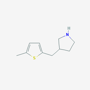 3-[(5-methylthiophen-2-yl)methyl]pyrrolidineͼƬ