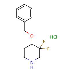 4-(Benzyloxy)-3,3-difluoropiperidinehydrochlorideͼƬ