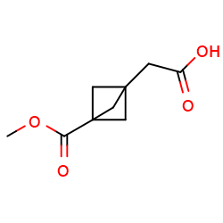 2-[3-(Methoxycarbonyl)bicyclo[1,1,1]pentan-1-yl]aceticacidͼƬ