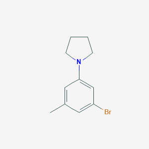 1-(3-Bromo-5-methylphenyl)pyrrolidineͼƬ