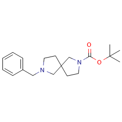 Tert-butyl7-benzyl-2,7-diazaspiro[4,4]nonane-2-carboxylateͼƬ