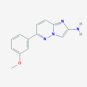 6-(3-METHOXYPHENYL)IMIDAZO[1,2-B]PYRIDAZIN-2-AMINEͼƬ