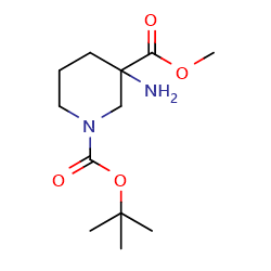 1-O-Tert-butyl3-O-methyl3-aminopiperidine-1,3-dicarboxylateͼƬ