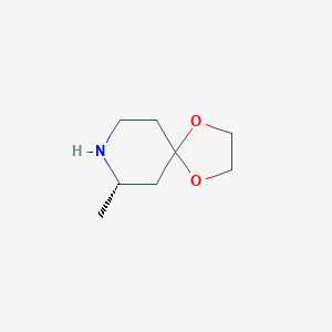 (7S)-7-Methyl-1,4-dioxa-8-azaspiro[4,5]decaneͼƬ