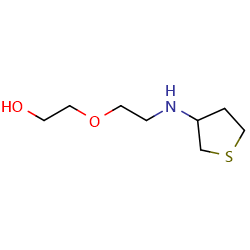 2-{2-[(thiolan-3-yl)amino]ethoxy}ethan-1-olͼƬ