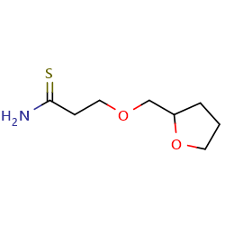 3-[(oxolan-2-yl)methoxy]propanethioamideͼƬ