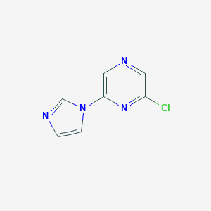 2-Chloro-6-(1H-imidazol-1-yl)pyrazineͼƬ
