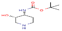 Tert-butyl((3S,4R)-3-hydroxypiperidin-4-yl)carbamateͼƬ