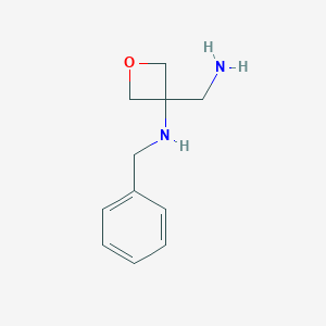 3-(Aminomethyl)-N-benzyloxetan-3-amineͼƬ