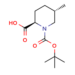 (2R,5S)-5-Methyl-1-[(2-methylpropan-2-yl)oxycarbonyl]piperidine-2-carboxylicacidͼƬ