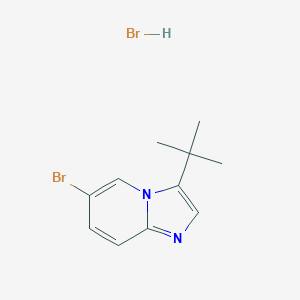 6-bromo-3-tert-butylimidazo[1,2-a]pyridine hydrobromideͼƬ