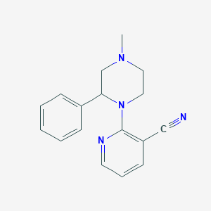 1-(3-Cyano-2-pyridyl)-4-methyl-2-phenylpiperazineͼƬ