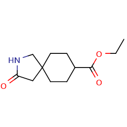 Ethyl3-oxo-2-azaspiro[4,5]decane-8-carboxylateͼƬ