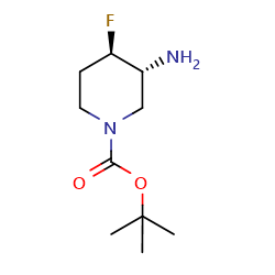 (3R,4R)-Rel-tert-Butyl3-amino-4-fluoropiperidine-1-carboxylateͼƬ