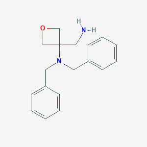3-(Aminomethyl)-N,N-dibenzyloxetan-3-amineͼƬ