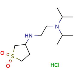 3-({2-[bis(propan-2-yl)amino]ethyl}amino)-1?-thiolane-1,1-dionehydrochlorideͼƬ