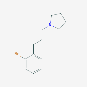 1-(3-(2-Bromophenyl)propyl)pyrrolidineͼƬ