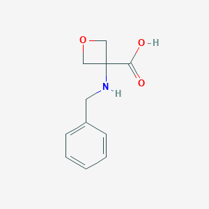 3-(Benzylamino)oxetane-3-carboxylicacidͼƬ