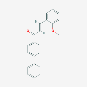 (2E)-1-{[1,1'-biphenyl]-4-yl}-3-(2-ethoxyphenyl)prop-2-en-1-oneͼƬ