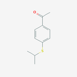 1-[4-(propan-2-ylsulfanyl)phenyl]ethan-1-oneͼƬ