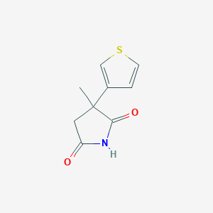 3-methyl-3-(thiophen-3-yl)pyrrolidine-2,5-dioneͼƬ