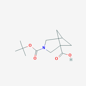 3-(Tert-butoxycarbonyl)-3-azabicyclo[3,1,1]heptane-1-carboxylicacidͼƬ