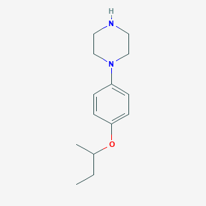 1-[4-(butan-2-yloxy)phenyl]piperazineͼƬ