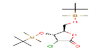 (4R,5R)-4-[Tert-butyl(dimethyl)silyl]oxy-5-[[tert-butyl(dimethyl)silyl]oxymethyl]-3-chlorooxolan-2-oneͼƬ