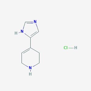 4-(4-Imidazole)-1,2,5,6-tetrahydro pyridine hydrochlorideͼƬ