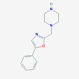 1-[(5-Phenyl-1,3-oxazol-2-yl)methyl]piperazineͼƬ