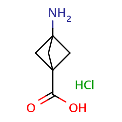 3-Aminobicyclo[1,1,1]pentane-1-carboxylicacidhydrochlorideͼƬ