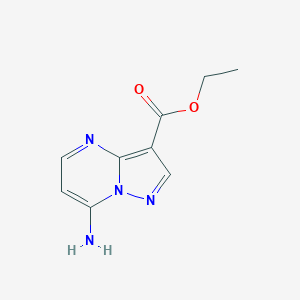 Ethyl 7-aminopyrazolo[1,5-a]pyrimidine-3-carboxylateͼƬ