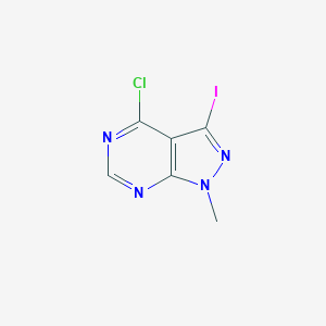 4-Chloro-3-iodo-1-methyl-1H-pyrazolo[3,4-d]pyrimidineͼƬ