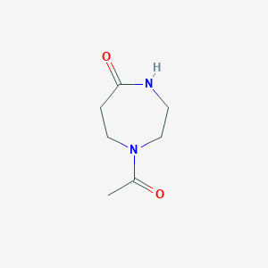 1-acetyl-1,4-diazepan-5-oneͼƬ