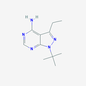 4-Amino-1-tert-butyl-3-(3-ethyl)pyrazolo[3,4-d]pyrimidineͼƬ