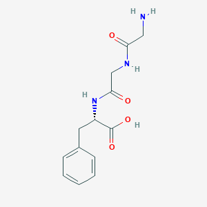 (2S)-2-[2-(2-aminoacetamido)acetamido]-3-phenylpropanoic acidͼƬ
