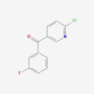 2-Chloro-5-(3-fluorobenzoyl)pyridineͼƬ
