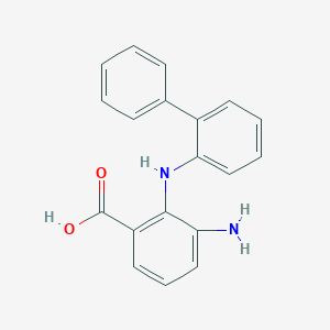 3-Amino-2-(biphenyl-2-ylamino)benzoic acidͼƬ