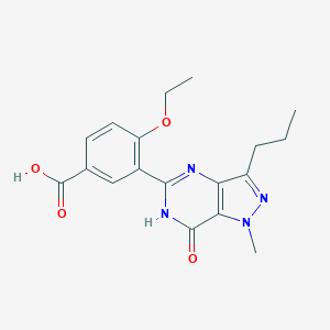 5-(5-Carboxy-2-ethoxyphenyl)-1-methyl-3-n-propyl-1,6-dihydro-7H-pyrazolo[4,3-d]pyrimidin-7-oneͼƬ