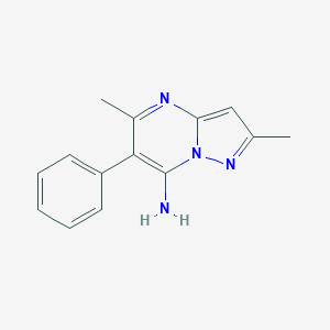 2,5-dimethyl-6-phenylpyrazolo[1,5-a]pyrimidin-7-amineͼƬ