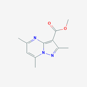 methyl 2,5,7-trimethylpyrazolo[1,5-a]pyrimidine-3-carboxylateͼƬ