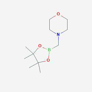 4-[(Tetramethyl-1,3,2-dioxaborolan-2-yl)methyl]morpholineͼƬ