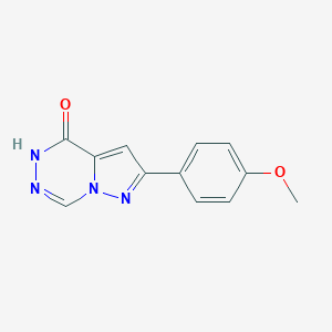 2-(4-methoxyphenyl)pyrazolo[1,5-d][1,2,4]triazin-4(5H)-oneͼƬ