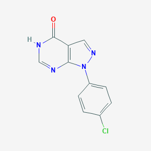 1-(4-Chloro-phenyl)-1H-pyrazolo[3,4-d]pyrimidin-4-olͼƬ
