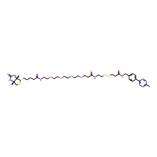 Methyltetrazine-SS-PEG4-BiotinͼƬ