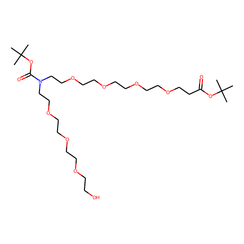 N-(Hydroxy-PEG3)-N-Boc-PEG4-BocͼƬ