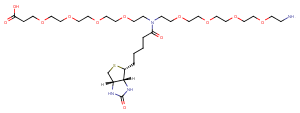 N-(Amino-PEG4)-N-Biotin-PEG4-acidͼƬ