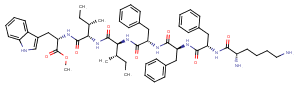Lys-phe-phe-phe-ile-ile-trp-och3图片