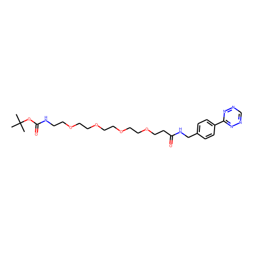 Tetrazine-Ph-NHCO-PEG4-NH-BocͼƬ